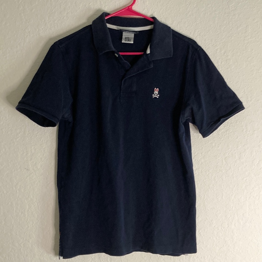 Psycho Bunny Navy Polo Like New